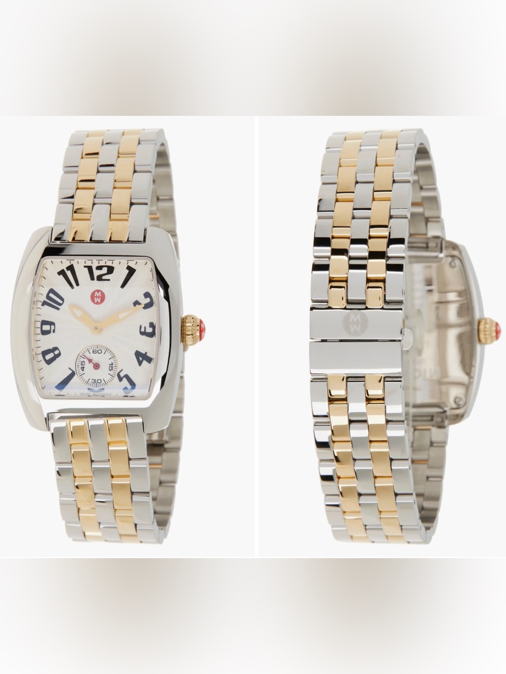 Michele Women's Mixed Metals Urban Bracelet Watch
